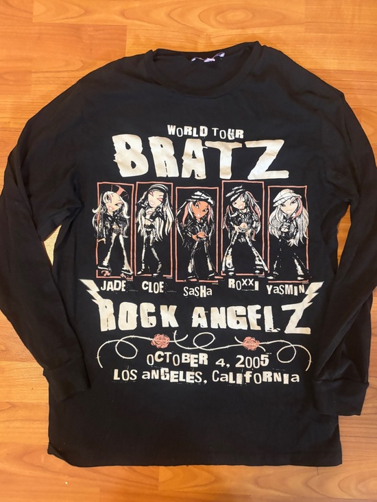 Dolls Kill Other - Bratz Rock Angelz Graphic Concert Black Long Sleeve Tee